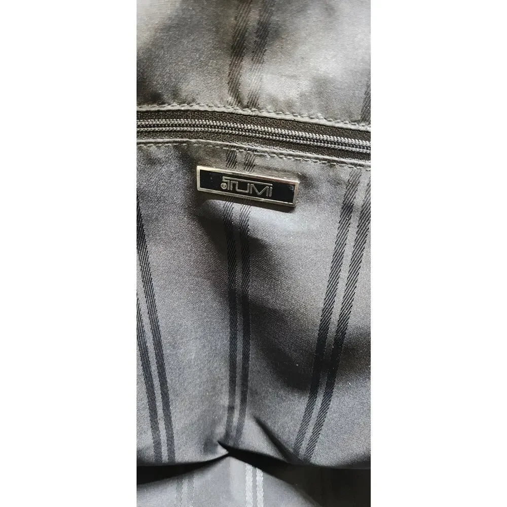 Tumi black nylon